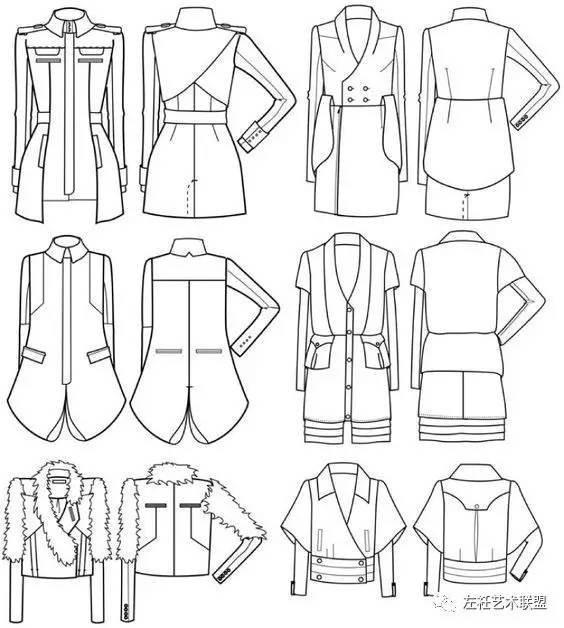 零基礎(chǔ)也能行！針紡織品服裝款式圖手繪速成指南